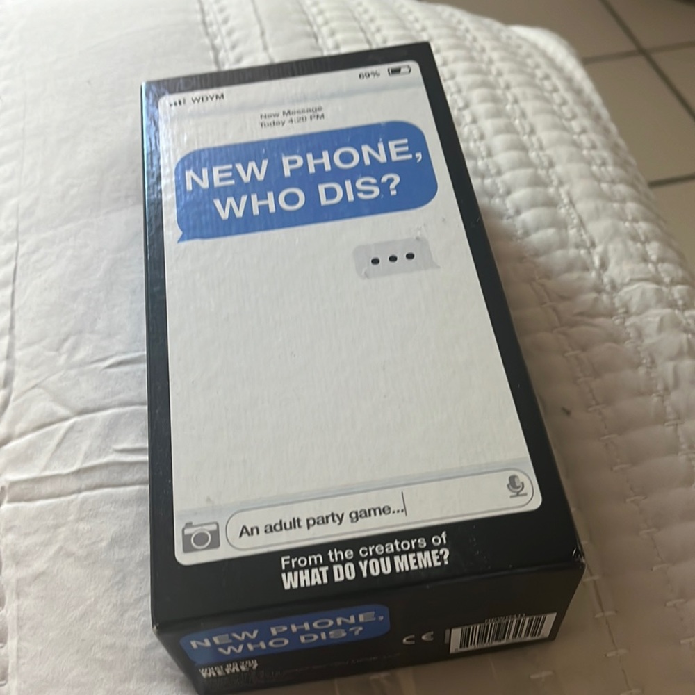 New phone, who dis? Game